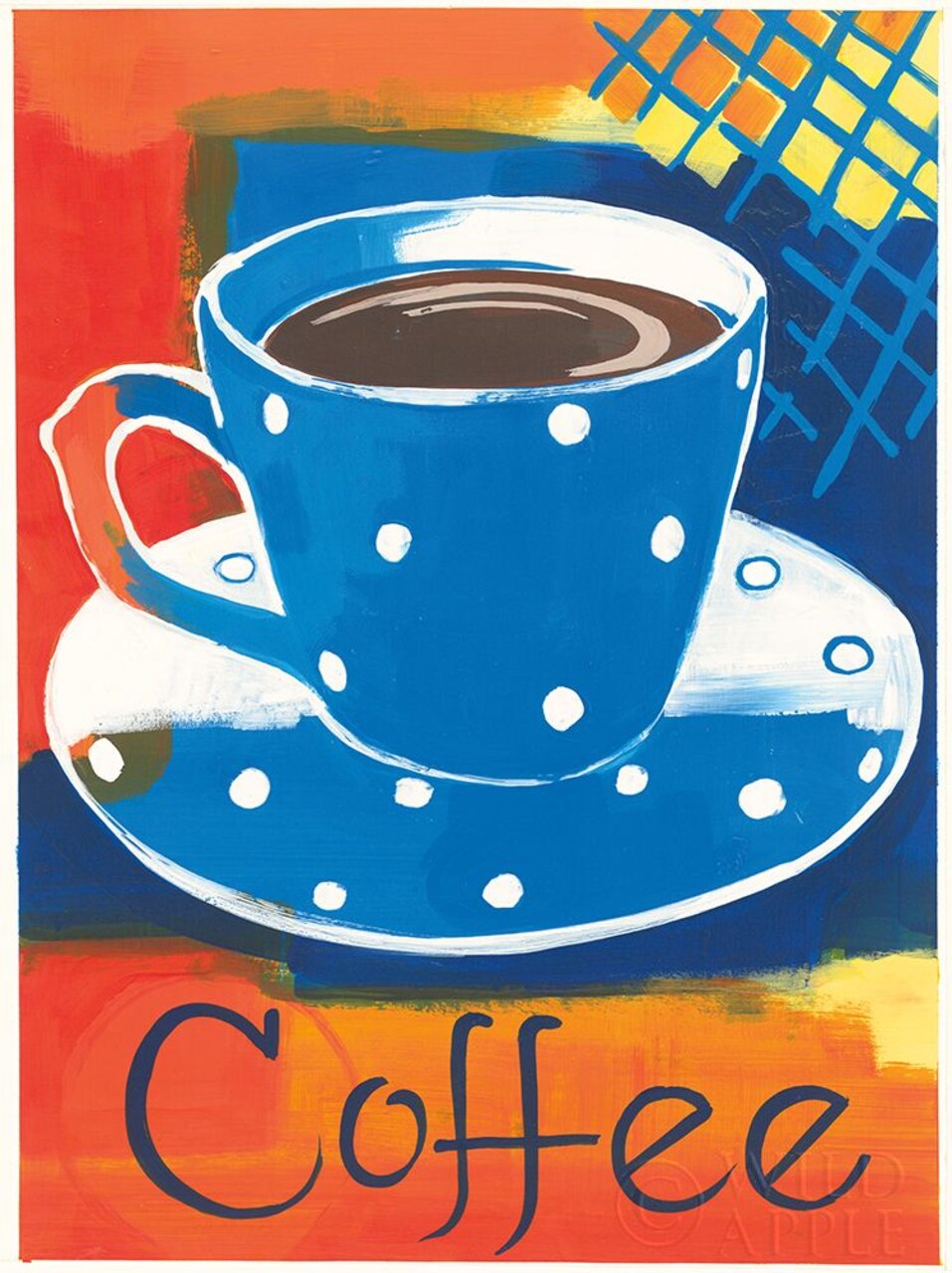 Blue Cup Coffee II Poster Print by Kathrine Lovell - Item # VARPDX43316